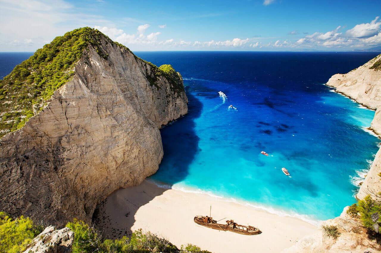 most incredible navagio beach shipwreck beach zakynthos greece Large